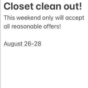 Sale!  Make me an offer.